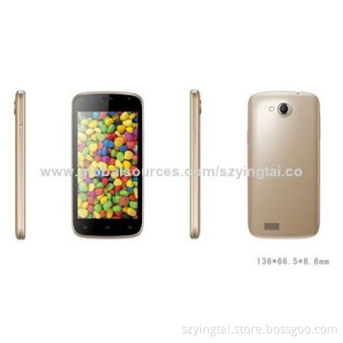 Cheap 4.5-inch 2G android smartphones, 1,200mAh capacity